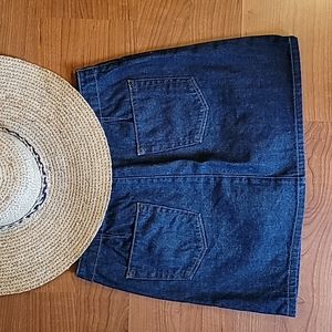 AMERICAN EAGLE OUTFITTERS Denim Mini Skirt Size 6